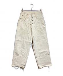 SUGARHILL（シュガーヒル）の古着「edge canvas double knee pants/エッジ キャンバス ダブルニー パンツ」｜ベージュ