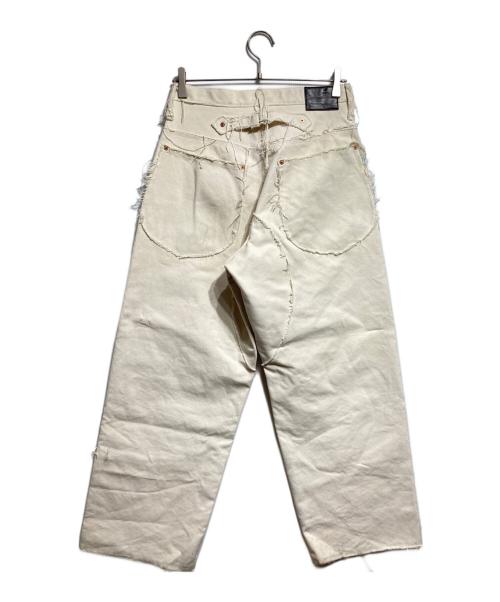 SUGARHILL（シュガーヒル）SUGARHILL (シュガーヒル) edge canvas double knee pants/エッジ キャンバス ダブルニー パンツ ベージュ サイズ:30の古着・服飾アイテム