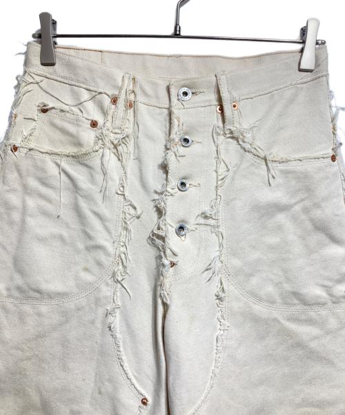 SUGARHILL（シュガーヒル）SUGARHILL (シュガーヒル) edge canvas double knee pants/エッジ キャンバス ダブルニー パンツ ベージュ サイズ:30の古着・服飾アイテム