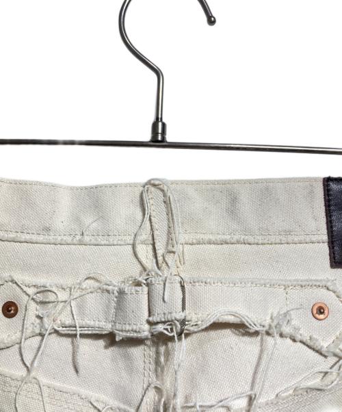 SUGARHILL（シュガーヒル）SUGARHILL (シュガーヒル) edge canvas double knee pants/エッジ キャンバス ダブルニー パンツ ベージュ サイズ:30の古着・服飾アイテム