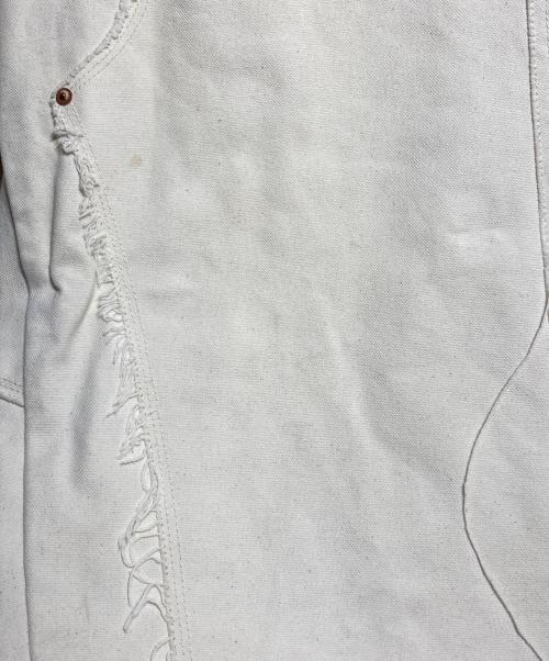 SUGARHILL（シュガーヒル）SUGARHILL (シュガーヒル) edge canvas double knee pants/エッジ キャンバス ダブルニー パンツ ベージュ サイズ:30の古着・服飾アイテム