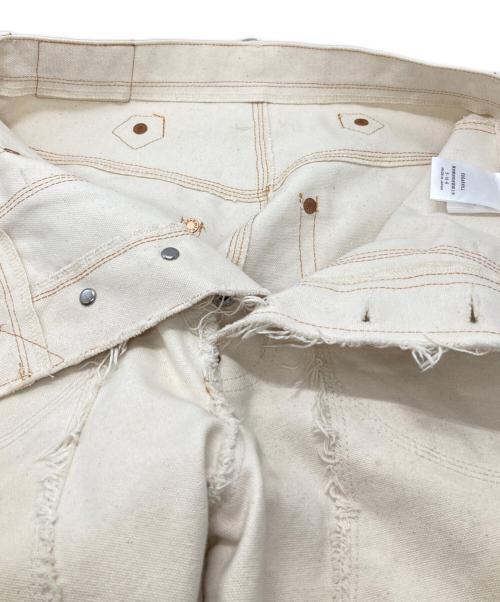 SUGARHILL（シュガーヒル）SUGARHILL (シュガーヒル) edge canvas double knee pants/エッジ キャンバス ダブルニー パンツ ベージュ サイズ:30の古着・服飾アイテム