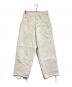 SUGARHILL（シュガーヒル）の古着「edge canvas double knee pants/エッジ キャンバス ダブルニー パンツ」｜ベージュ