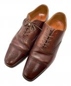 YANKOヤンコ）の古着「セミブローグシューズ/Semi-brogue shoes」｜ブラウン