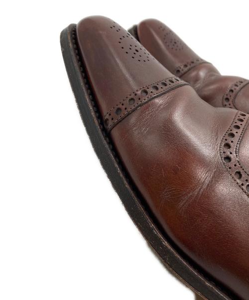 YANKO（ヤンコ）YANKO (ヤンコ) セミブローグシューズ/Semi-brogue shoes ブラウン サイズ:8　1/2の古着・服飾アイテム