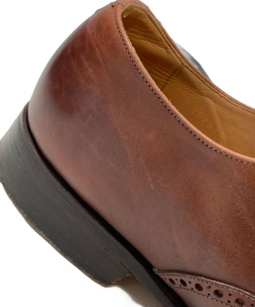 YANKO（ヤンコ）YANKO (ヤンコ) セミブローグシューズ/Semi-brogue shoes ブラウン サイズ:8　1/2の古着・服飾アイテム