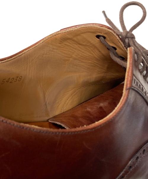YANKO（ヤンコ）YANKO (ヤンコ) セミブローグシューズ/Semi-brogue shoes ブラウン サイズ:8　1/2の古着・服飾アイテム