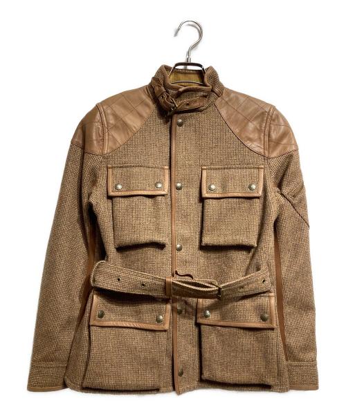 RALPH LAUREN（ラルフローレン）RALPH LAUREN (ラルフローレン) モーターサイクルジャケット/Motorcycle jacket ブラウン サイズ:4の古着・服飾アイテム