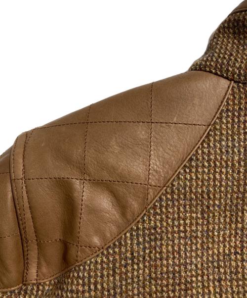 RALPH LAUREN（ラルフローレン）RALPH LAUREN (ラルフローレン) モーターサイクルジャケット/Motorcycle jacket ブラウン サイズ:4の古着・服飾アイテム