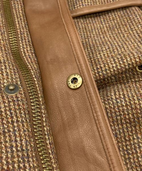 RALPH LAUREN（ラルフローレン）RALPH LAUREN (ラルフローレン) モーターサイクルジャケット/Motorcycle jacket ブラウン サイズ:4の古着・服飾アイテム
