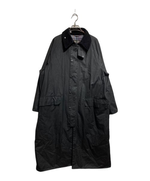 Barbour（バブアー）Barbour (バブアー) OS WAX BURGHLEY オイルドコート/OS WAX BURGHLEY Waxed Coat ブラック サイズ:40の古着・服飾アイテム