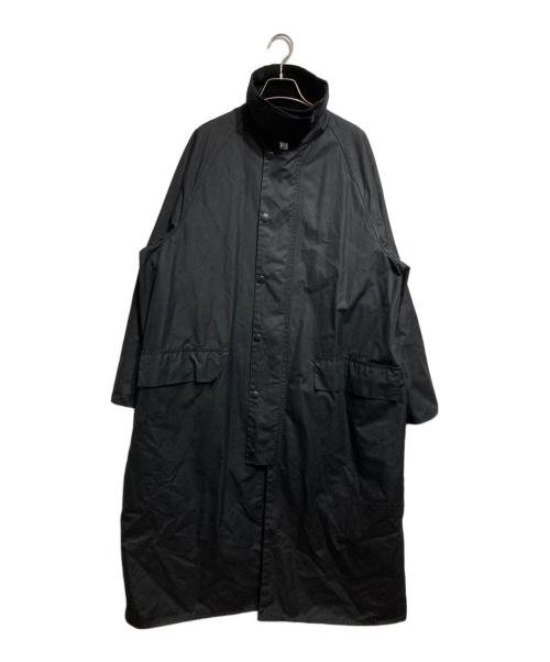Barbour（バブアー）Barbour (バブアー) OS WAX BURGHLEY オイルドコート/OS WAX BURGHLEY Waxed Coat ブラック サイズ:40の古着・服飾アイテム