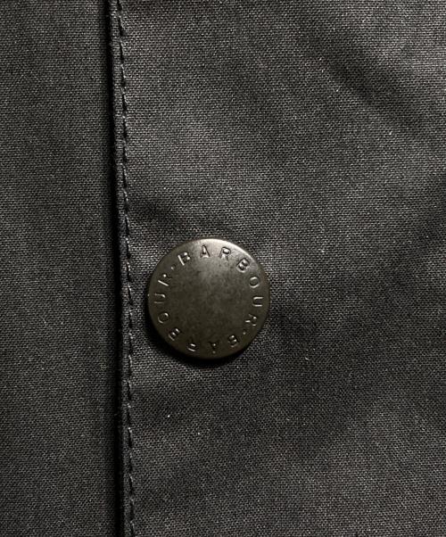Barbour（バブアー）Barbour (バブアー) OS WAX BURGHLEY オイルドコート/OS WAX BURGHLEY Waxed Coat ブラック サイズ:40の古着・服飾アイテム