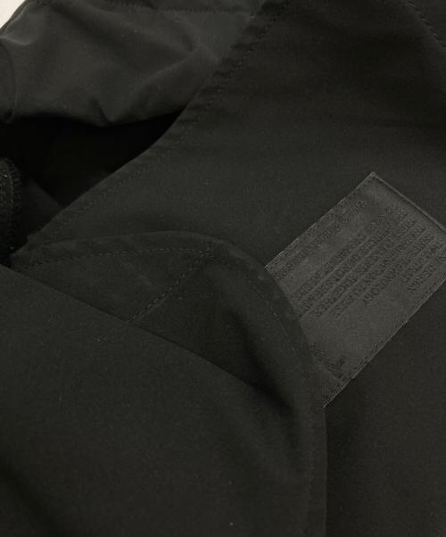 WHITE MOUNTAINEERING（ホワイトマウンテ二アニング）WHITE MOUNTAINEERING THE TOKYO (ザトーキョー) 別注 STRETCHED HYBRID TAPERED WIDE PANTS/ストレッチハイブリッドテーパードワイドパンツ ブラック サイズ:1の古着・服飾アイテム