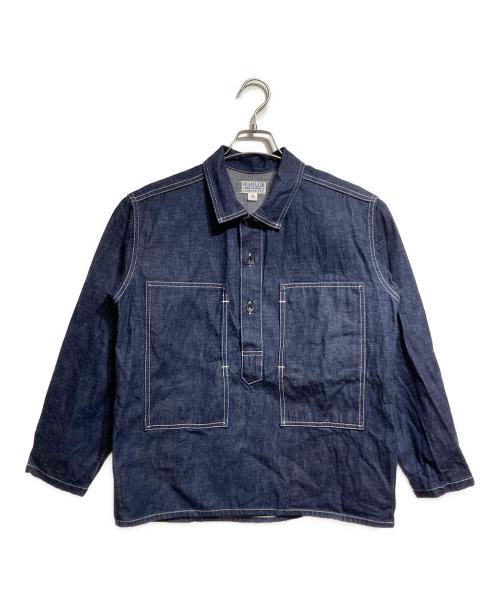 ATLAST & CO（アットラスト）ATLAST & CO (アットラスト) 1930'S デニムプルオーバージャケット/Denim Pullover Jacket インディゴ サイズ:36の古着・服飾アイテム