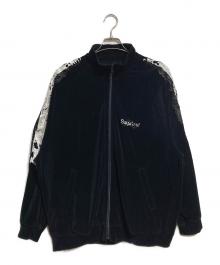doublet（ダブレット）の古着「LINED EMBROIDERY TRACK JACKET/裏地付き刺繍トラックジャケット」｜ブラック
