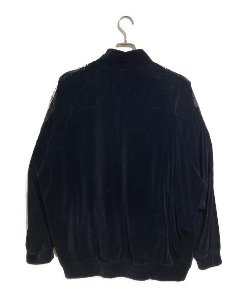 doublet（ダブレット）doublet (ダブレット) LINED EMBROIDERY TRACK JACKET/裏地付き刺繍トラックジャケット ブラック サイズ:Mの古着・服飾アイテム