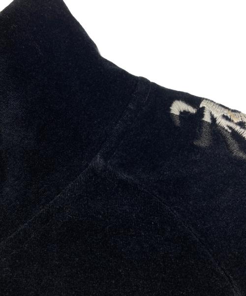 doublet（ダブレット）doublet (ダブレット) LINED EMBROIDERY TRACK JACKET/裏地付き刺繍トラックジャケット ブラック サイズ:Mの古着・服飾アイテム