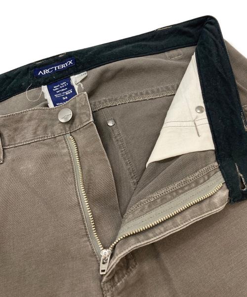 ARC'TERYX（アークテリクス）ARC'TERYX (アークテリクス) 00'S ダブルニーパンツ ブラウン サイズ:86cm(W34)の古着・服飾アイテム