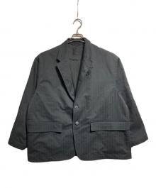 DAIWA PIER39（ダイワ ピア39）の古着「TECH LOOSE 2B JACKET HERRINGBONE」｜グレー