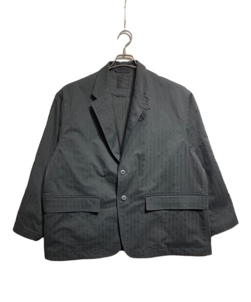 DAIWA PIER39（ダイワ ピア39）DAIWA PIER39 (ダイワ ピア39) TECH LOOSE 2B JACKET HERRINGBONE グレー サイズ:Sの古着・服飾アイテム