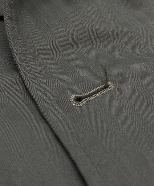 DAIWA PIER39（ダイワ ピア39）DAIWA PIER39 (ダイワ ピア39) TECH LOOSE 2B JACKET HERRINGBONE グレー サイズ:Sの古着・服飾アイテム