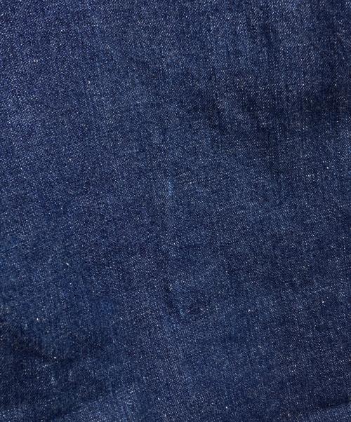 A.PRESSE（アプレッセ）A.PRESSE (アプレッセ) Military Denim Trousers/ミリタリーデニムトラウザーズ インディゴ サイズ:3の古着・服飾アイテム