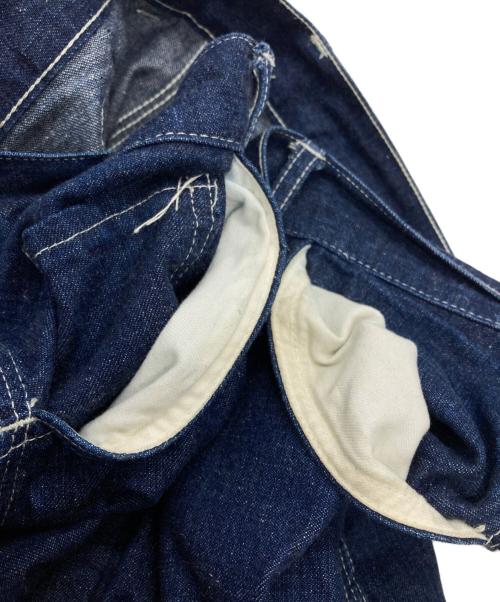 A.PRESSE（アプレッセ）A.PRESSE (アプレッセ) Military Denim Trousers/ミリタリーデニムトラウザーズ インディゴ サイズ:3の古着・服飾アイテム
