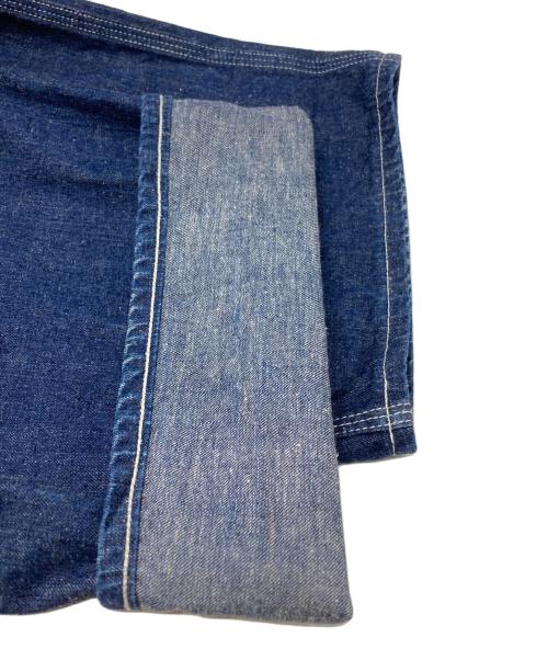 A.PRESSE（アプレッセ）A.PRESSE (アプレッセ) Military Denim Trousers/ミリタリーデニムトラウザーズ インディゴ サイズ:3の古着・服飾アイテム
