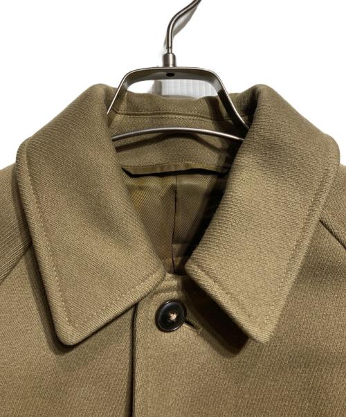 COMOLI（コモリ）COMOLI (コモリ) メルトンウール バルカラーコート/Melton Wool Balmacaan Coat カーキ サイズ:2の古着・服飾アイテム