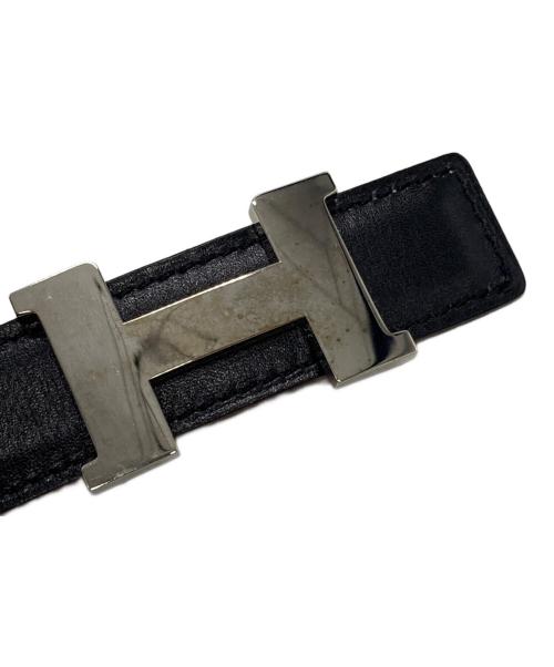 HERMES（エルメス）HERMES (エルメス) Hバックルコンスタンスベルト/Constance Belt  ブラウンの古着・服飾アイテム