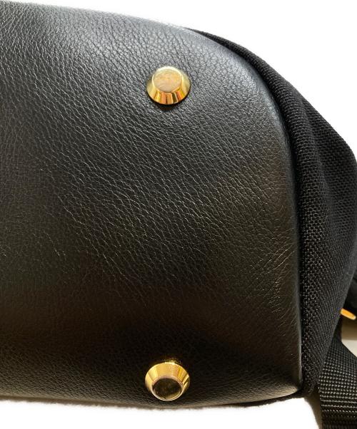 Mame Kurogouchi（マメクロゴウチ）mame kurogouchi (マメクロゴウチ) コード刺繍バックパック/Cording Embroidery Backpack ブラックの古着・服飾アイテム