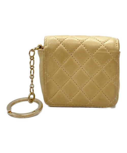 CHANEL（シャネル）CHANEL (シャネル) マトラッセバッグチャーム/Matelassé Bag Charm イエローの古着・服飾アイテム