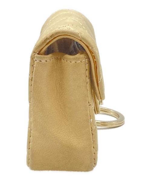 CHANEL（シャネル）CHANEL (シャネル) マトラッセバッグチャーム/Matelassé Bag Charm イエローの古着・服飾アイテム
