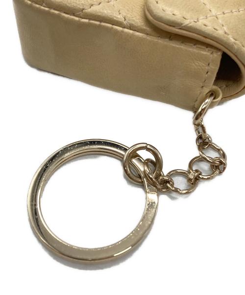 CHANEL（シャネル）CHANEL (シャネル) マトラッセバッグチャーム/Matelassé Bag Charm イエローの古着・服飾アイテム