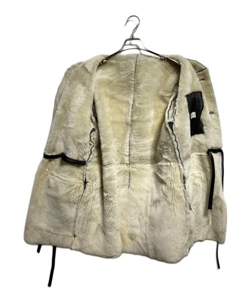 BED J.W. FORD（ベッドフォード）BED J.W. FORD (ベッドフォード) ムートンコート/Mouton coat グレー サイズ:1の古着・服飾アイテム