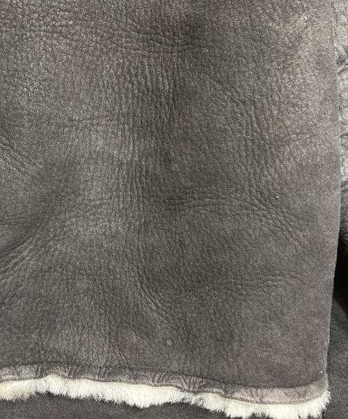 BED J.W. FORD（ベッドフォード）BED J.W. FORD (ベッドフォード) ムートンコート/Mouton coat グレー サイズ:1の古着・服飾アイテム