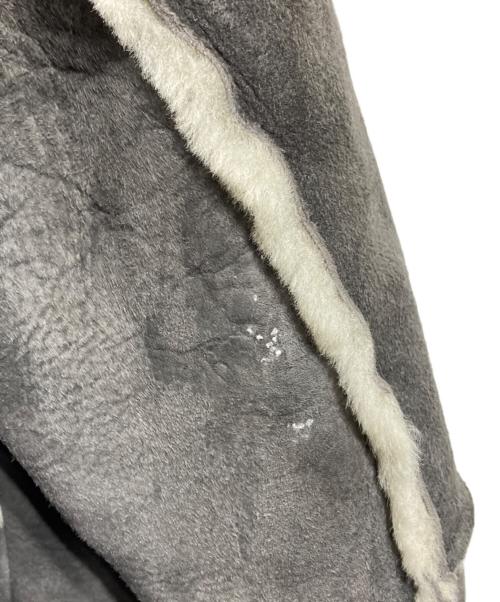 BED J.W. FORD（ベッドフォード）BED J.W. FORD (ベッドフォード) ムートンコート/Mouton coat グレー サイズ:1の古着・服飾アイテム