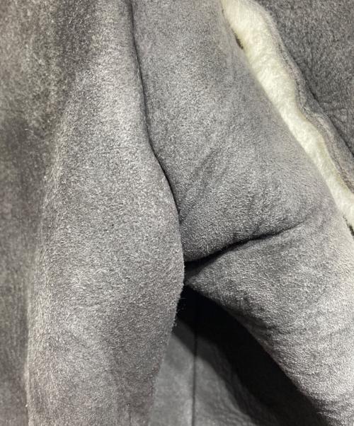 BED J.W. FORD（ベッドフォード）BED J.W. FORD (ベッドフォード) ムートンコート/Mouton coat グレー サイズ:1の古着・服飾アイテム