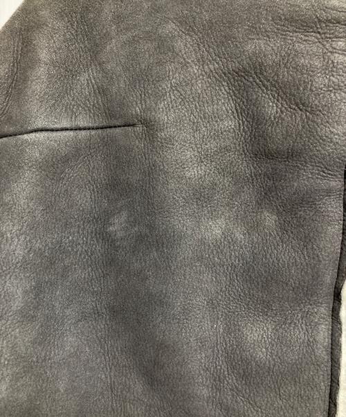 BED J.W. FORD（ベッドフォード）BED J.W. FORD (ベッドフォード) ムートンコート/Mouton coat グレー サイズ:1の古着・服飾アイテム