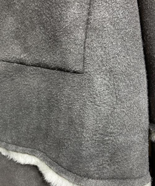BED J.W. FORD（ベッドフォード）BED J.W. FORD (ベッドフォード) ムートンコート/Mouton coat グレー サイズ:1の古着・服飾アイテム