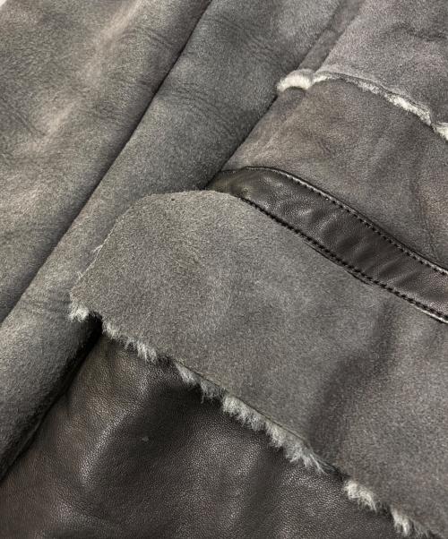 BED J.W. FORD（ベッドフォード）BED J.W. FORD (ベッドフォード) ムートンコート/Mouton coat グレー サイズ:1の古着・服飾アイテム
