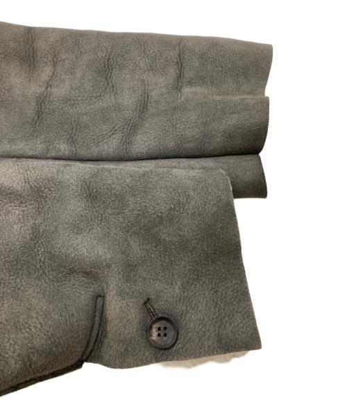 BED J.W. FORD（ベッドフォード）BED J.W. FORD (ベッドフォード) ムートンコート/Mouton coat グレー サイズ:1の古着・服飾アイテム