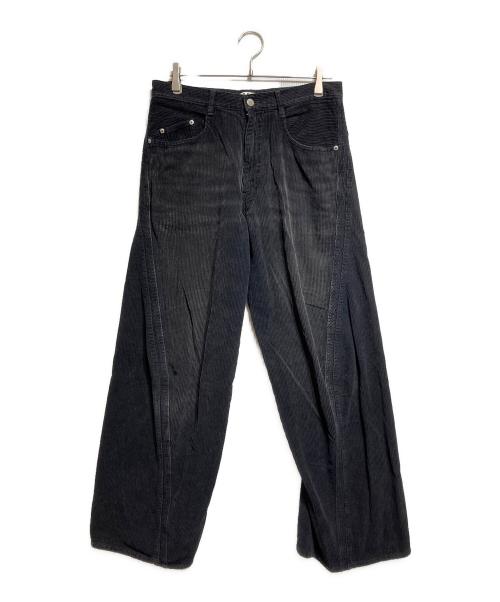 NVRFRGT（ネヴァーフォーゲット）NVRFRGT (ネヴァーフォーゲット) コーデュロイパンツ/Corduroy pants ブラック サイズ:3の古着・服飾アイテム