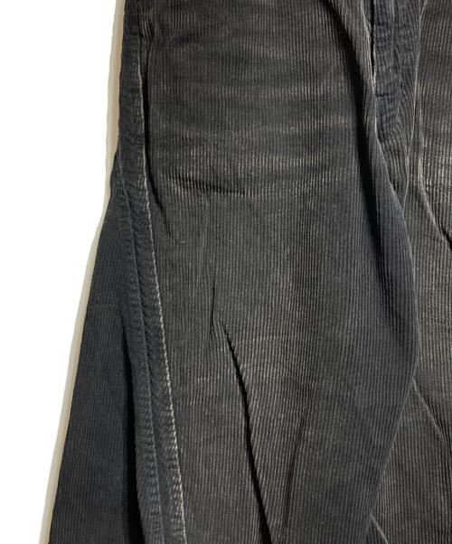 NVRFRGT（ネヴァーフォーゲット）NVRFRGT (ネヴァーフォーゲット) コーデュロイパンツ/Corduroy pants ブラック サイズ:3の古着・服飾アイテム