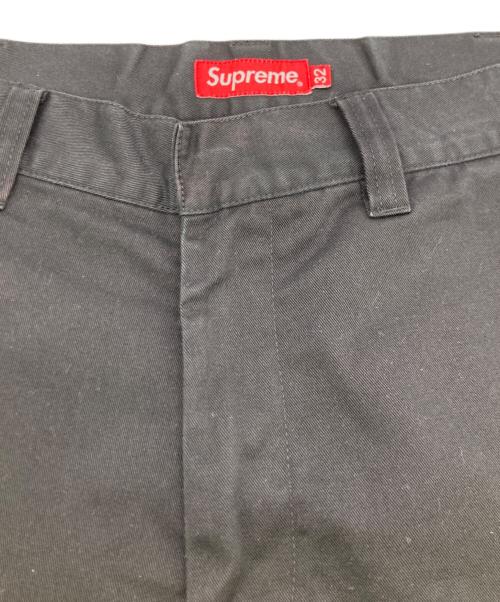 SUPREME（シュプリーム）SUPREME (シュプリーム) チノパン ブラック サイズ:32の古着・服飾アイテム