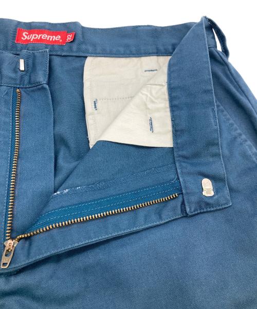 SUPREME（シュプリーム）SUPREME (シュプリーム) チノパン ブルー サイズ:32の古着・服飾アイテム
