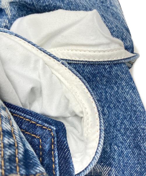 SUNFLOWER（サンフラワー）SUNFLOWER (サンフラワー) LOOSE ブリーチデニムパンツ/Bleached denim pants インディゴ サイズ:32/30の古着・服飾アイテム