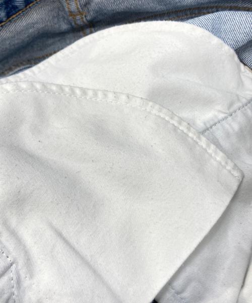 SUNFLOWER（サンフラワー）SUNFLOWER (サンフラワー) LOOSE ブリーチデニムパンツ/Bleached denim pants インディゴ サイズ:32/30の古着・服飾アイテム