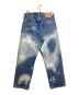 SUNFLOWER (サンフラワー) LOOSE ブリーチデニムパンツ/Bleached denim pants インディゴ サイズ:32/30：18000円
